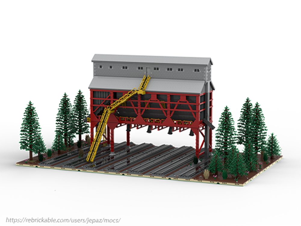 Lego Cheyenne 650 Ton Coal Bunker