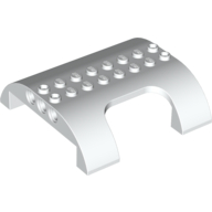Lego Slope, Curved 8 x 8 x 2 Double with Cutout