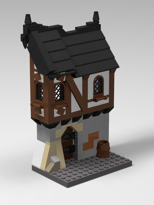 Lego Medieval House