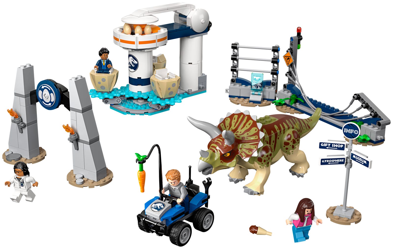 Lego Triceratops Rampage