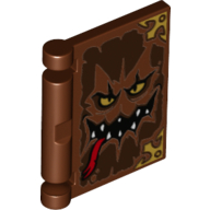 Lego Book Cover with Monster Face Print