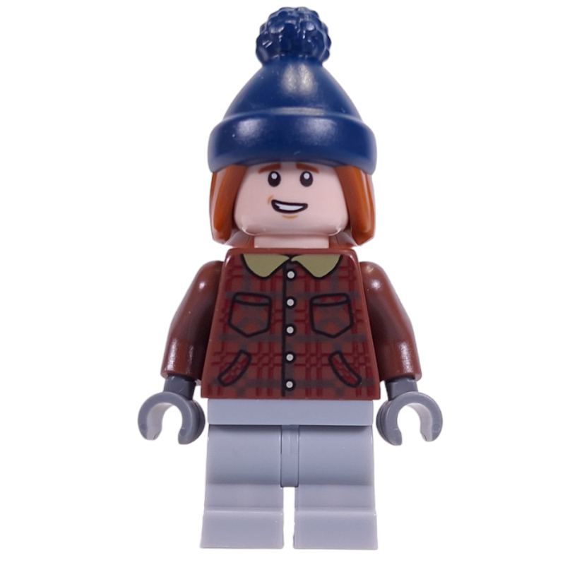 Lego Ron Weasley - Reddish Brown Jacket, Dark Blue Hat