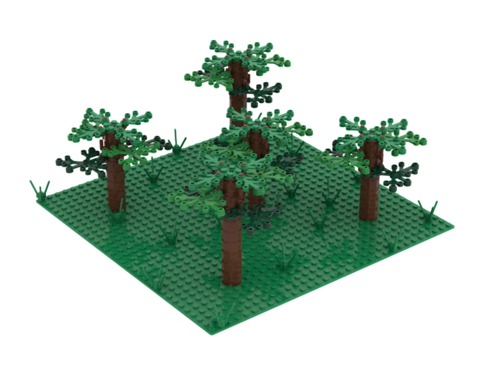 Lego Simple forest