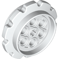 Lego Technic Tread Sprocket Wheel Large 10 Tooth / White