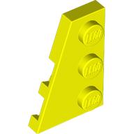 Lego Wedge Plate 3 x 2 Left / Vibrant Yellow