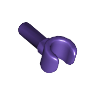 Lego Minifig Hand / Dark Purple