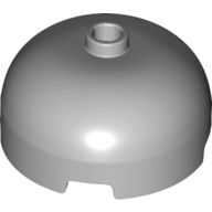 Lego Brick Round 3 x 3 Dome with Center Stud / Light Bluish Gray