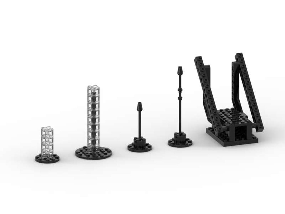 Lego 5 Simple Stands