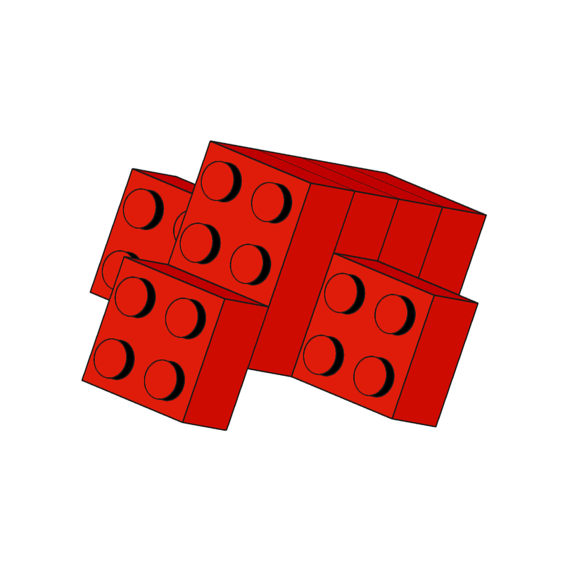 Lego (7144) Slave I display stand