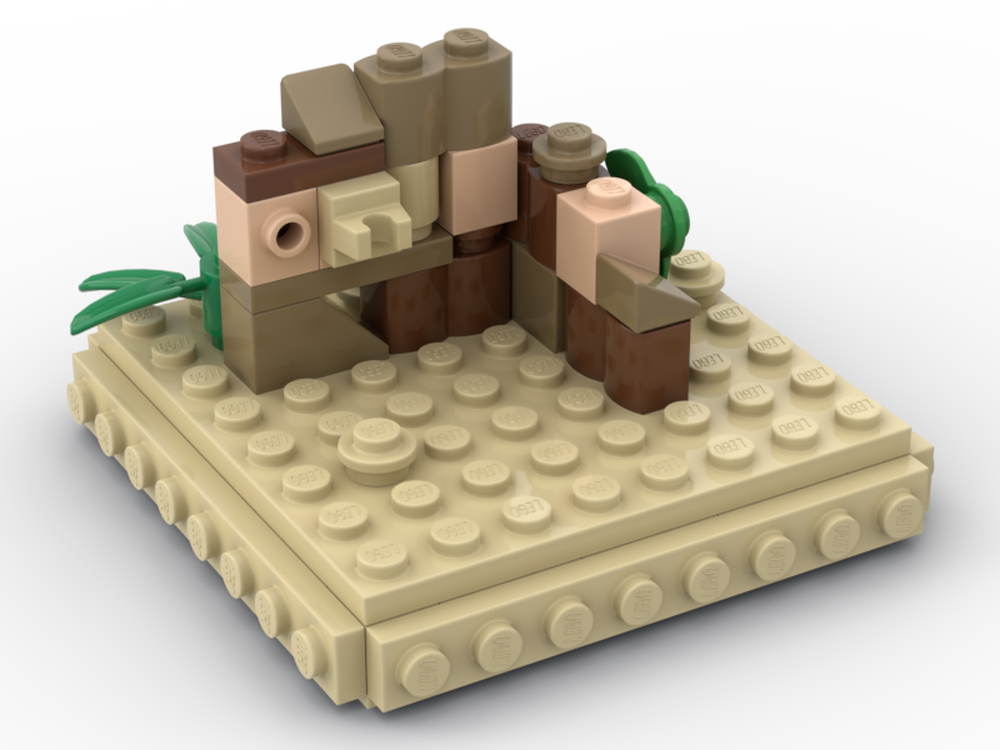 Lego Abandoned Island hut Mini Build
