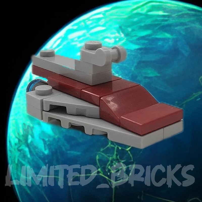 Lego Mini Acclamator-class Republic Cruiser