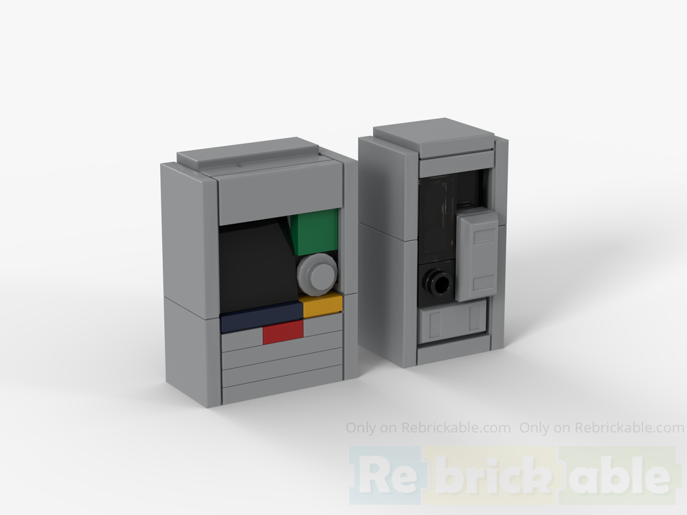 Lego NYC Subway Fare Card Machines