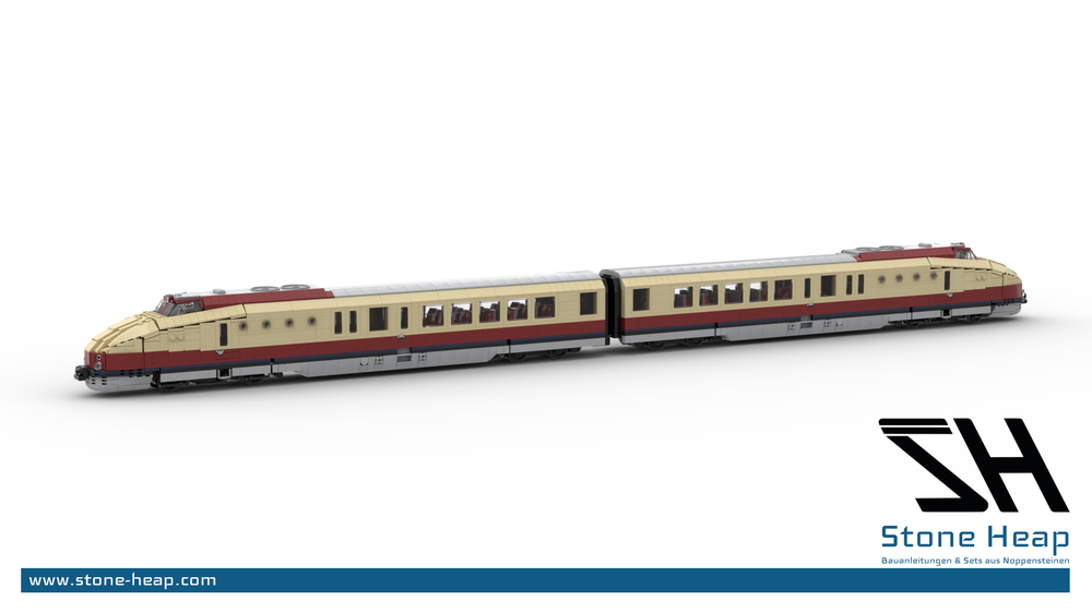 Lego BR 175 “SVT Görlitzer / VT 18.16” Triebwagen