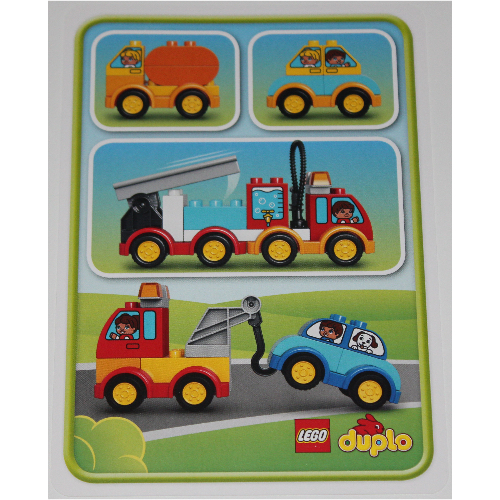 Lego Idea Card, For Set 10816-1 - Card 2 / [No Color/Any Color]
