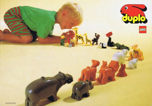 Lego 1990 Medium Duplo European (111578/111678 EU-III (UK/AUS/F/B/NL))