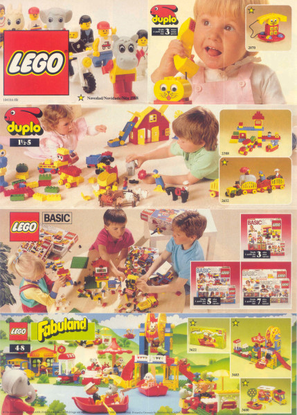 Lego 1988 Mini Iberian (104184-IB)