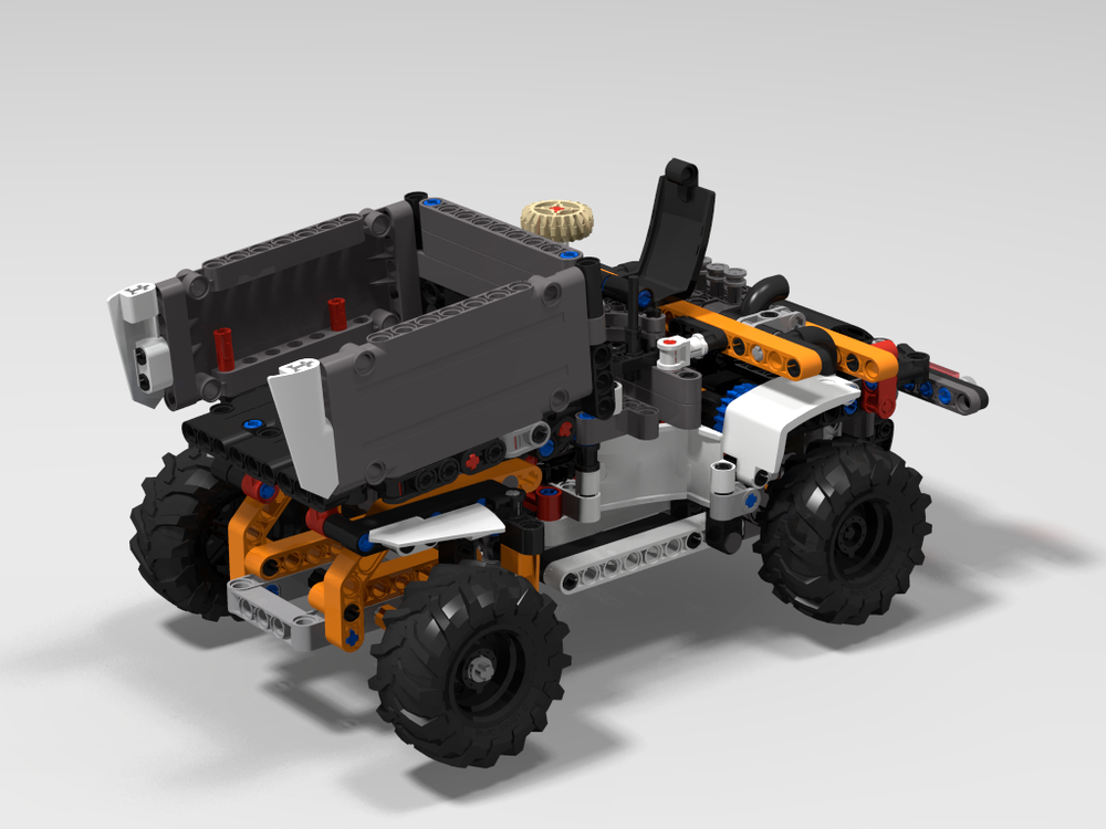 Lego moc front tipper in 42139