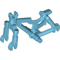 Lego Bicycle Frame Wide, Clip for Steer / Medium Azure