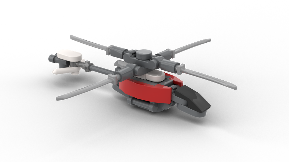 Lego Arasaka Zetatech mini attack helicopter