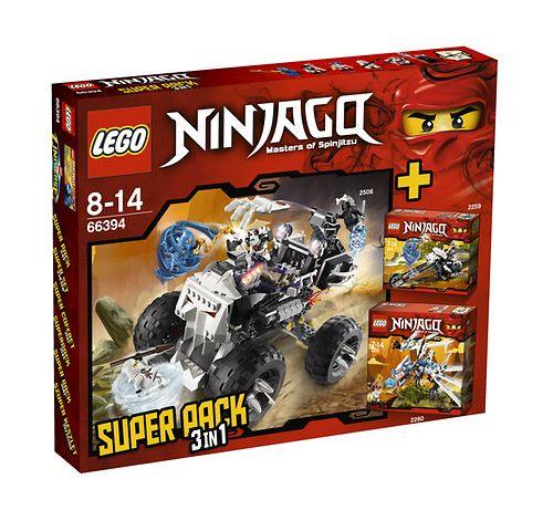 Lego Ninjago Super Pack 3 in 1