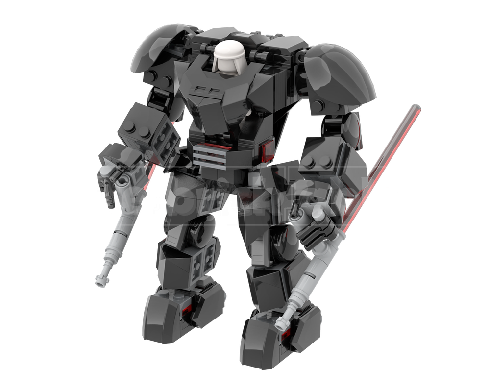 Lego Sith Sentinel Mech Armor [Mk. II] - (MOC-196850 Modification)