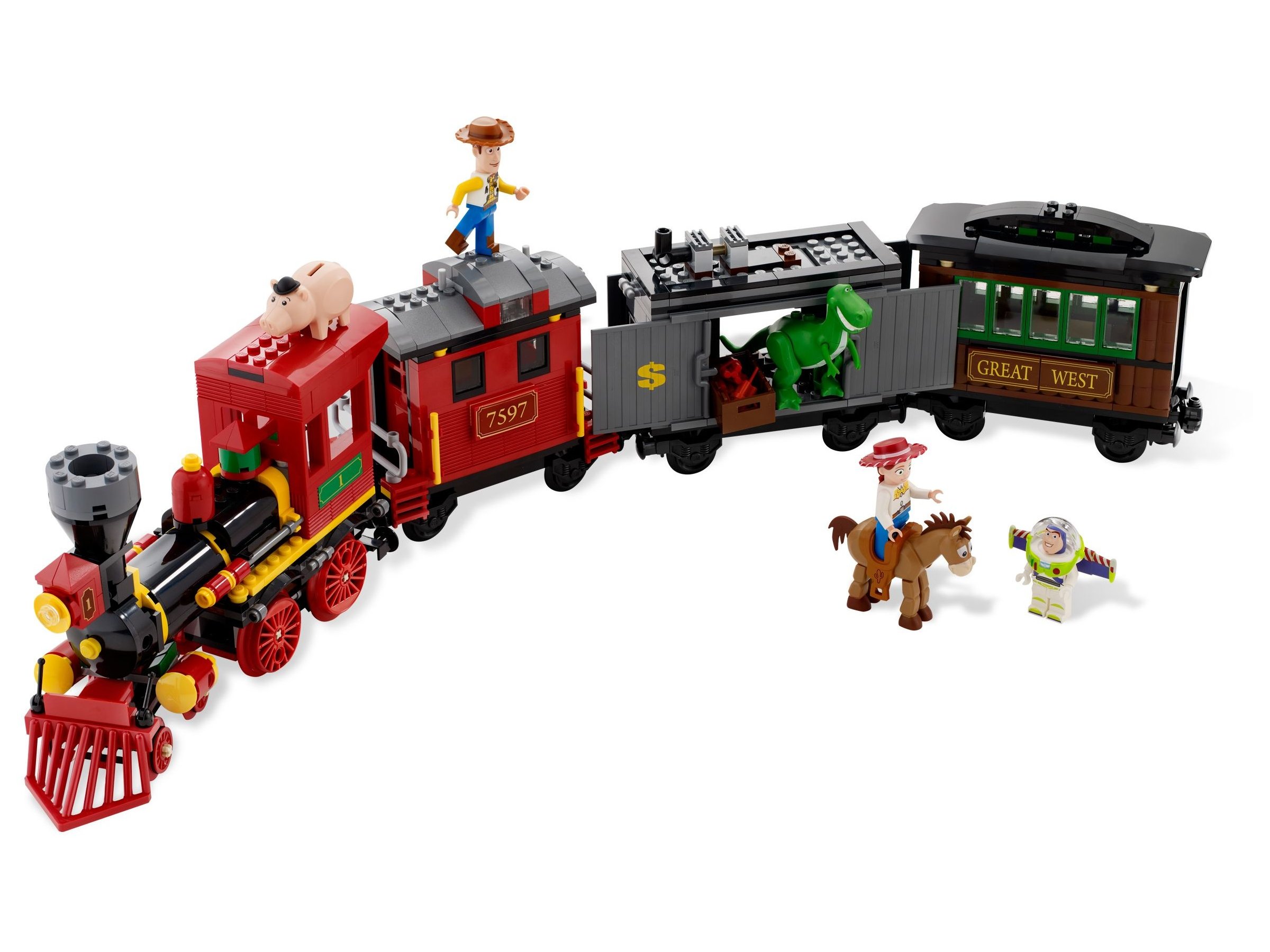 Lego Western Train Chase