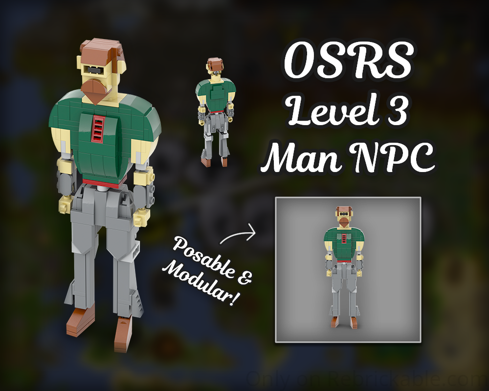 Lego (OSRS) Lvl 3 Man NPC