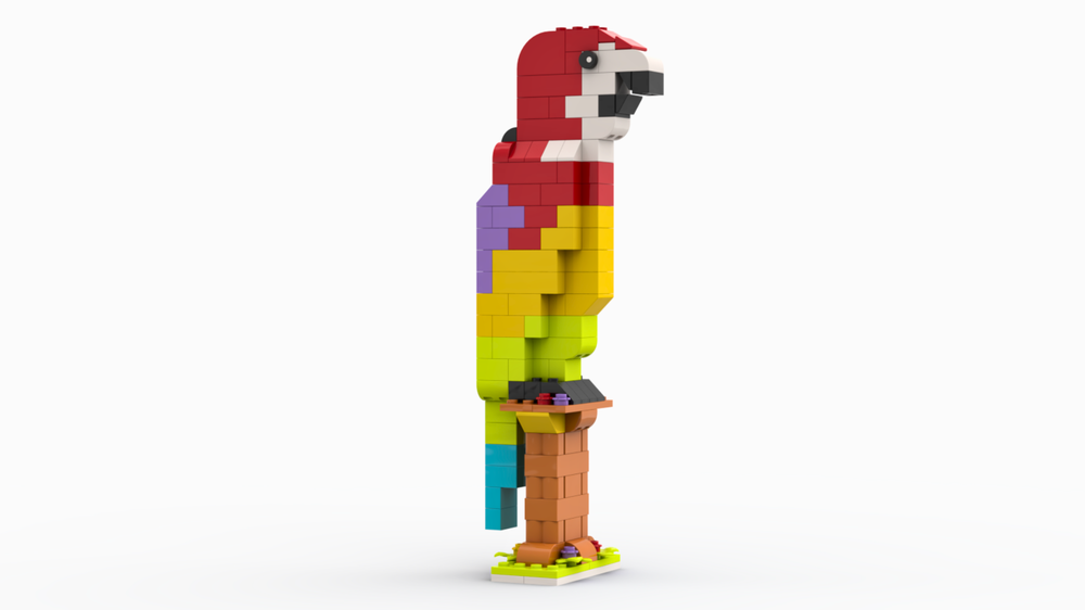 Lego 11044 Rainbow parrot