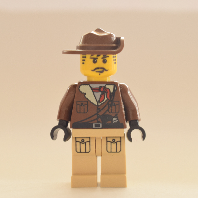 Lego Johnny Thunder with Tan Pants with Pockets