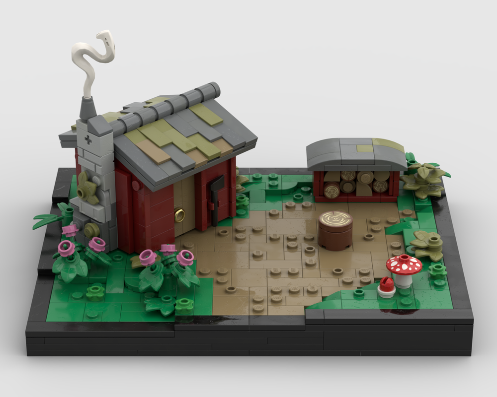 Lego The Woodcutter’s Retreat