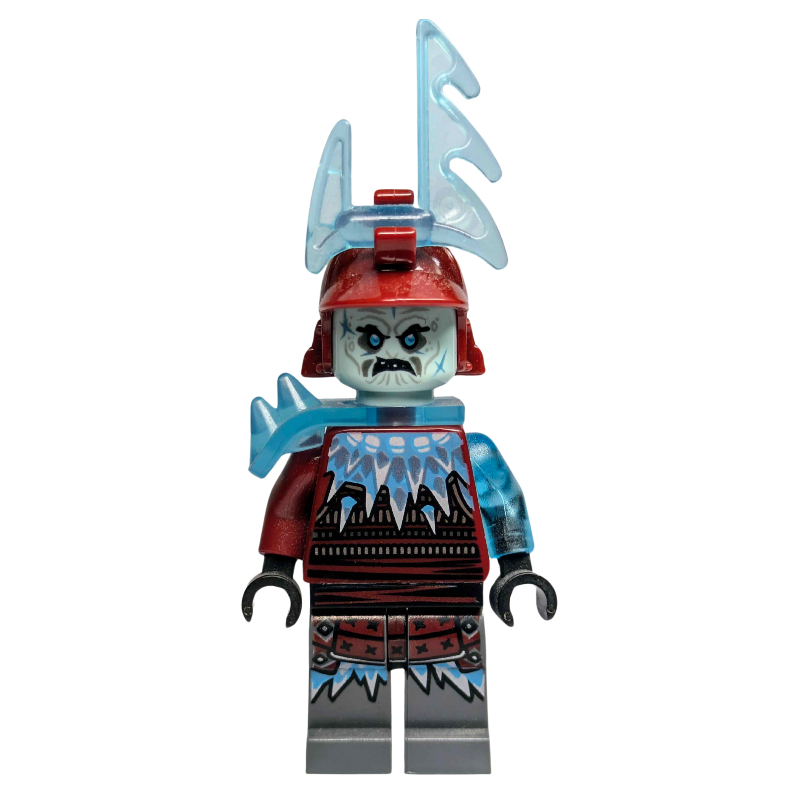 Lego Blizzard Archer with Trans-Light Blue Horns