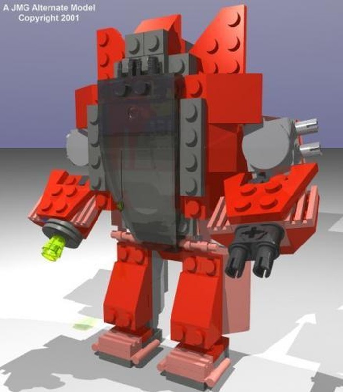 Lego Shinkitsune - 7314 Recon Mech Alternate Model
