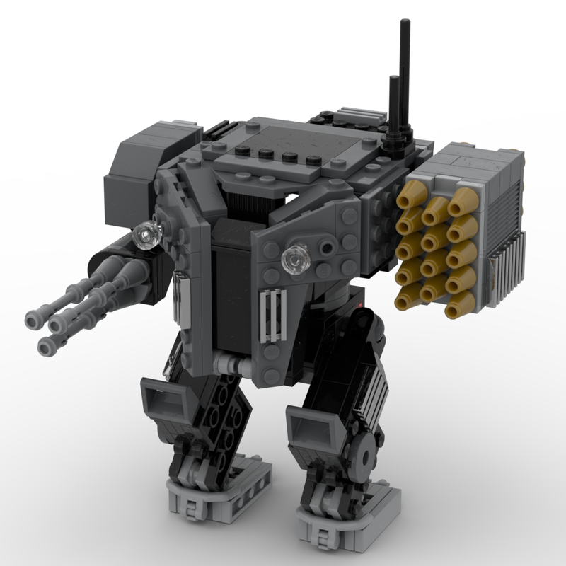 Lego Helldivers 2 EXO-45 Patriot Exosuit