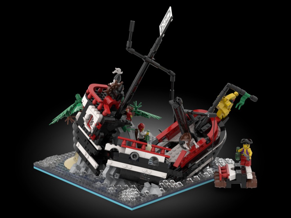Lego Shipwreck Island Revamp