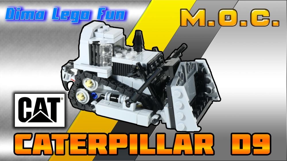 Lego Caterpillar D9