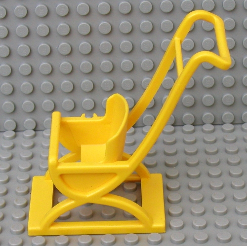Lego Scala, Equipment, Baby Pram / Stroller / Light Salmon
