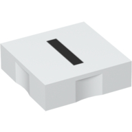 Lego Duplo Tile 2 x 2 with Lowercase 'l' Print
