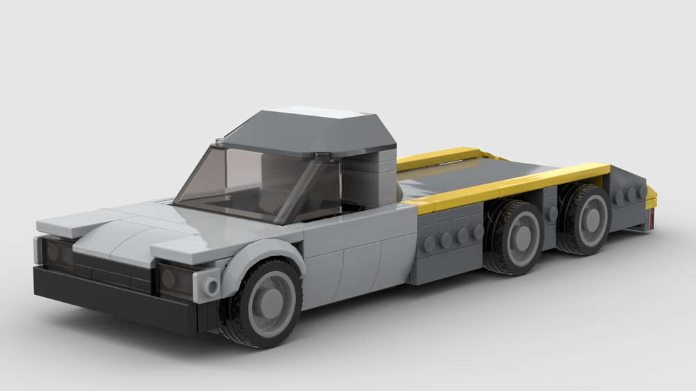 Lego Citroen Tissier CX car hauler
