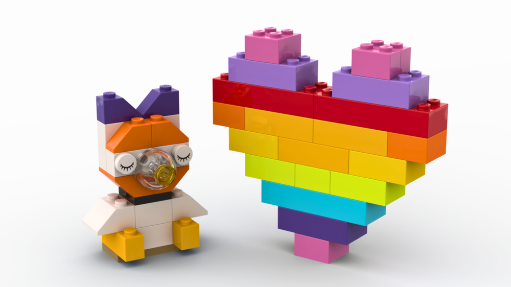 Lego 10713 Teddy bear and heart