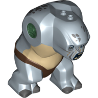 Lego Body Giant, Cave Troll with Loin Cloth and Face Print / Sand Blue