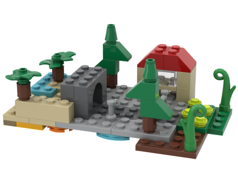 Lego BYGGLEK Mini scene