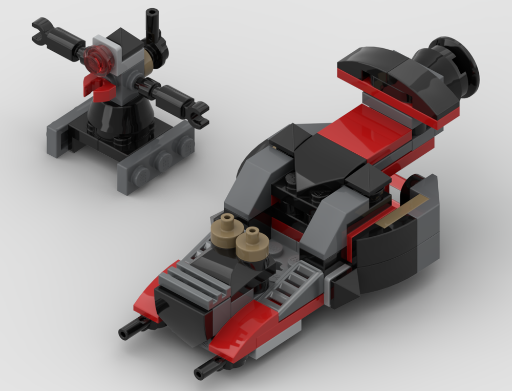 Lego 75411 Maul's Speeder with Droid (Alternate Build)