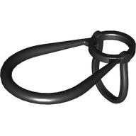 Lego Animal / Creature Accessory, Horse Bridle / Black