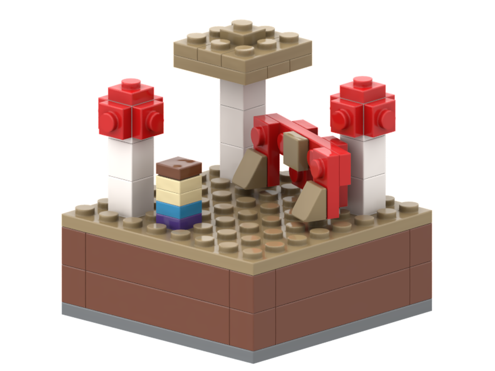Lego Minecraft Dungeons: The Mushroom Battle