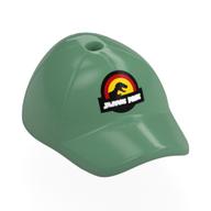Lego Hat / Cap Short Curved Bill with Seams and Hole on Top with Jurassic Park Logo Print