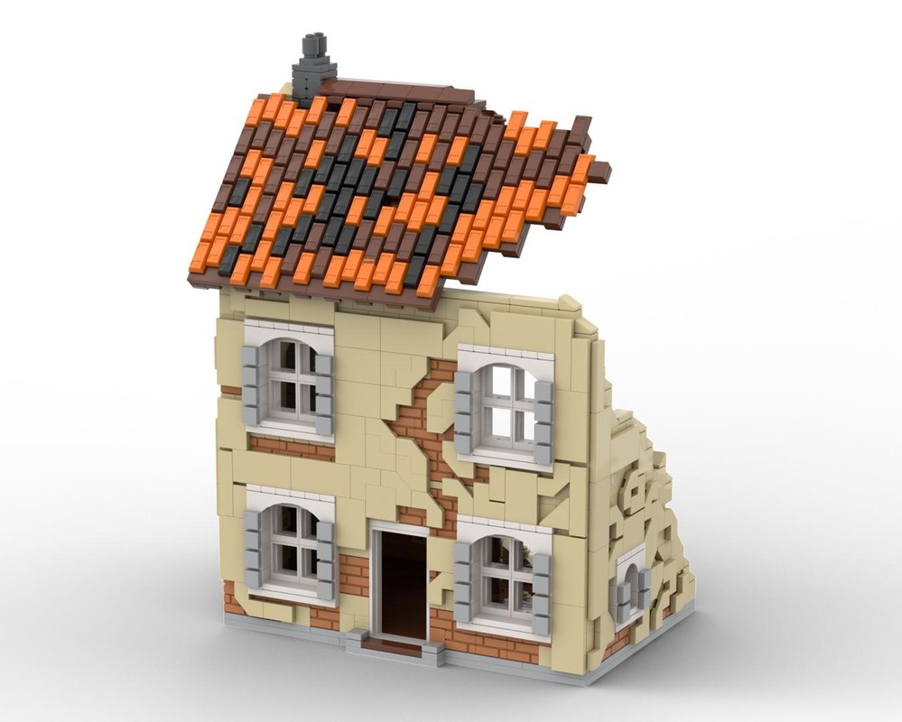 Lego ruined house n10