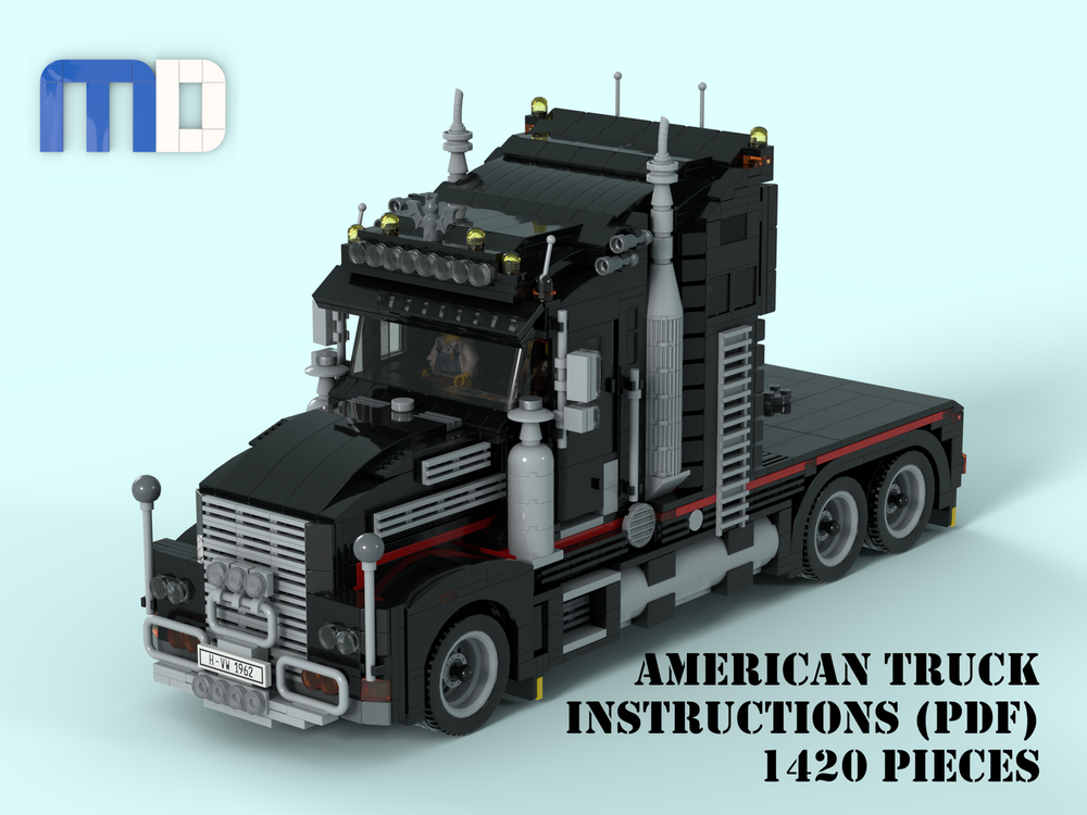 Lego American Truck MOC
