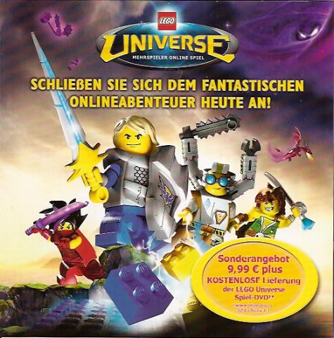 Lego 2011 Insert - LEGO Universe - German (special offer)
