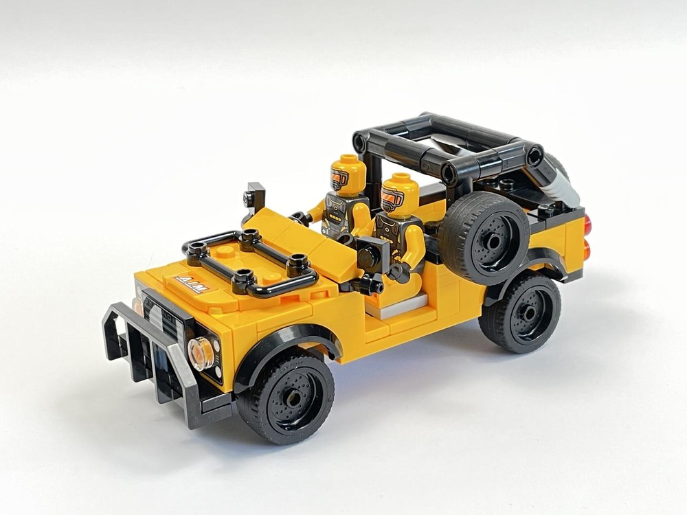 Lego Marvel's A.I.M. Land Rover Defender Special Operations Version