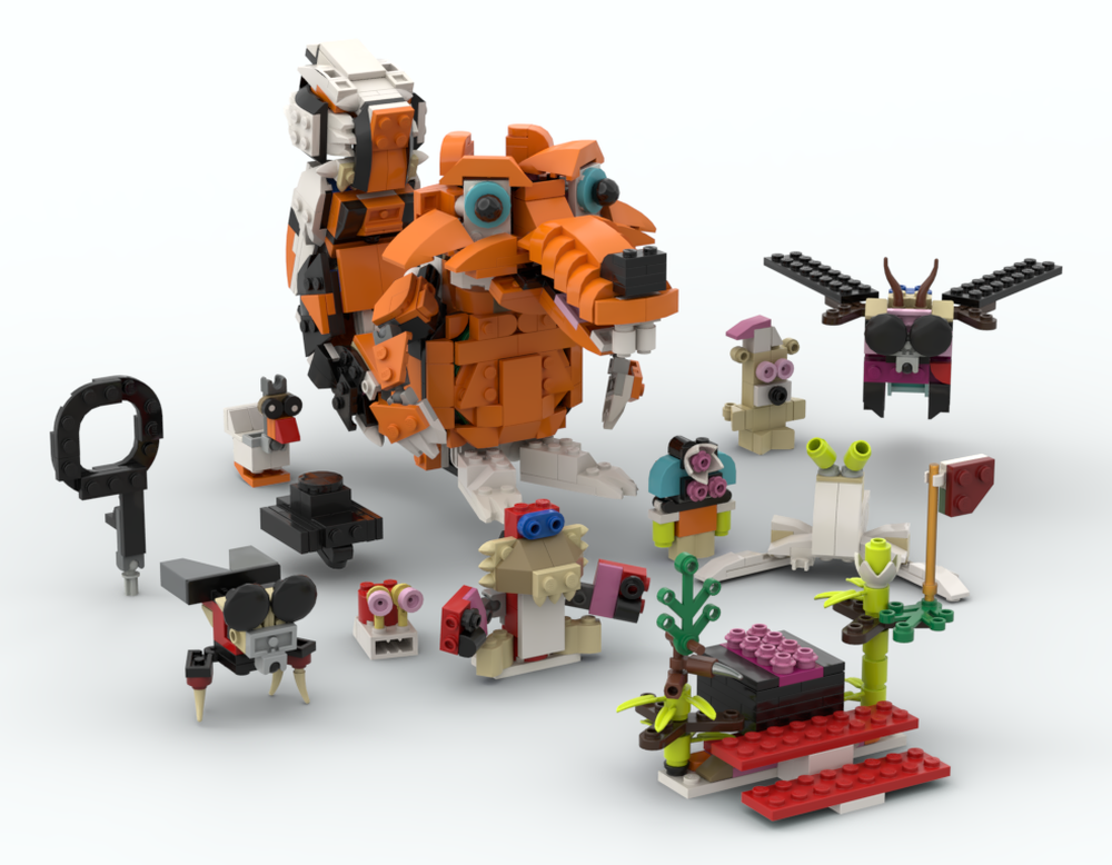 Lego Elegant scratch and company